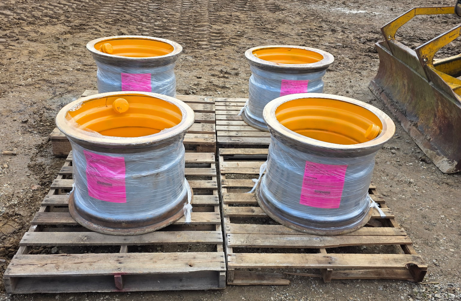 14 hole JD Wheels - Forestry Skidder Wheels